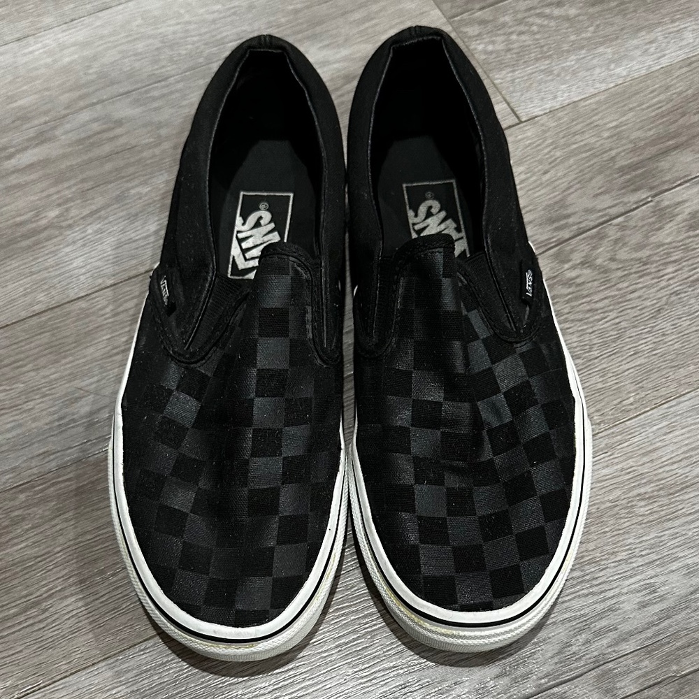 Vans Checkered Slip Ons